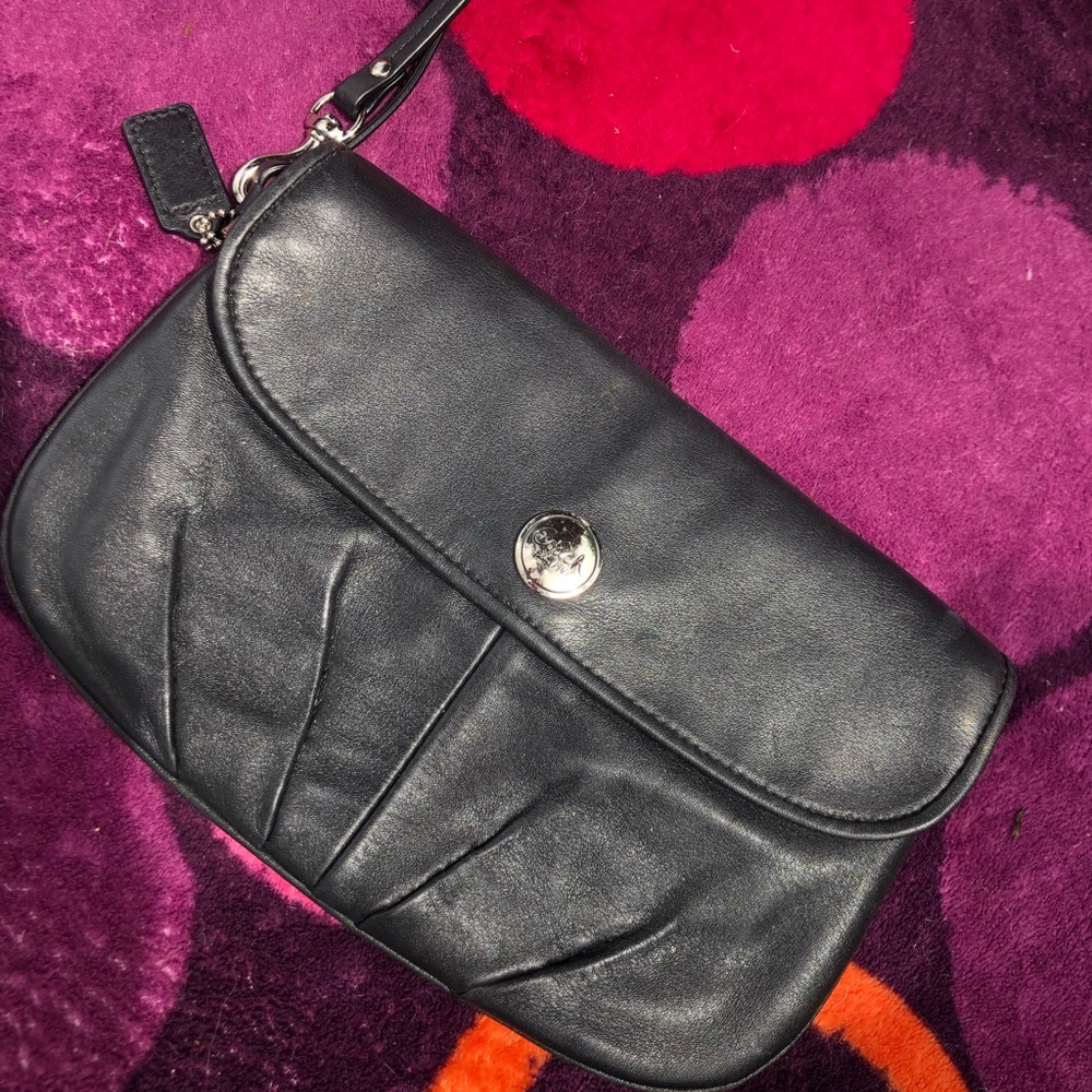 Authentic Coach Wristlet / Wallet